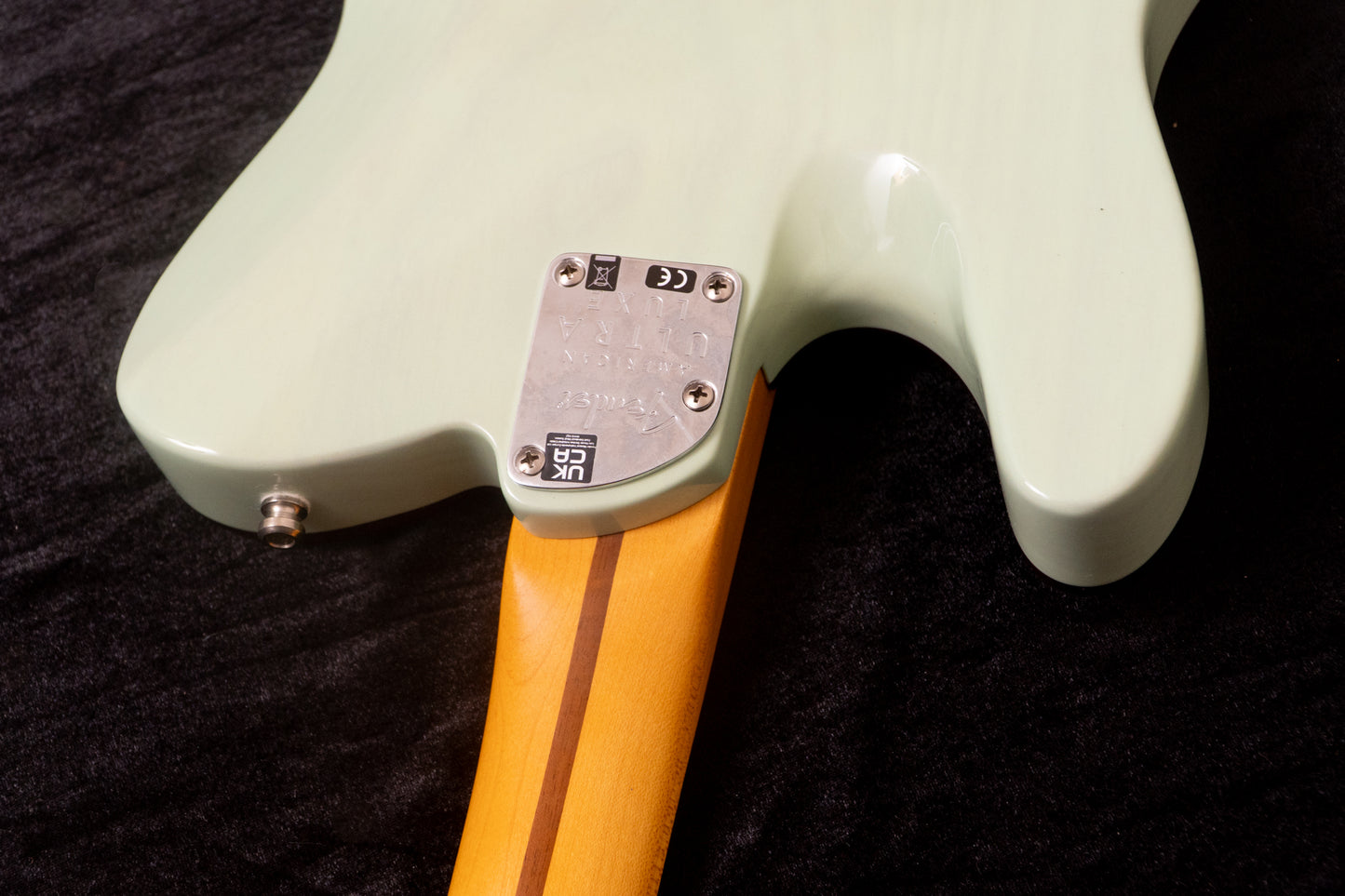 【used】Fender / American Ultra Luxe Telecaster Transparent Surf Green 2021 3.785kg #US210050061【TONIQ横浜】