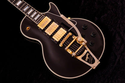 【used】Gibson / Custom Shop Historic Collection 1957 Les Paul Custom 3-Pickup With Bigsby Vibrato Ebony Light Aged 2020 4.28kg #70427【TONIQ横浜】【price included SHIPPING & IMPORT TAX & VAT】