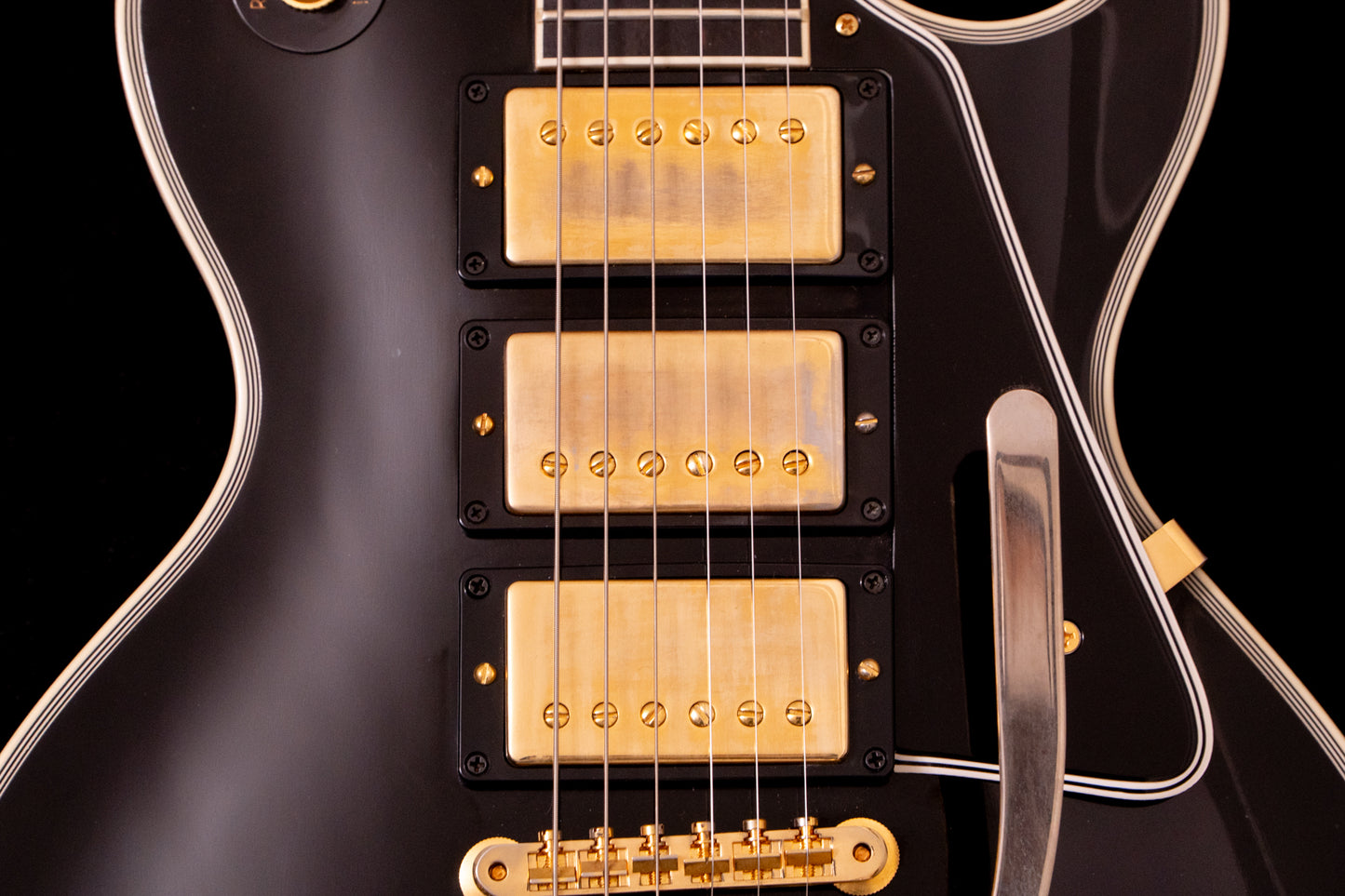 【used】Gibson / Custom Shop Historic Collection 1957 Les Paul Custom 3-Pickup With Bigsby Vibrato Ebony Light Aged 2020 4.28kg #70427【TONIQ横浜】【price included SHIPPING & IMPORT TAX & VAT】