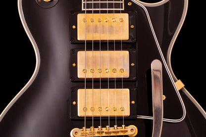 【used】Gibson / Custom Shop Historic Collection 1957 Les Paul Custom 3-Pickup With Bigsby Vibrato Ebony Light Aged 2020 4.28kg #70427【TONIQ横浜】【price included SHIPPING & IMPORT TAX & VAT】
