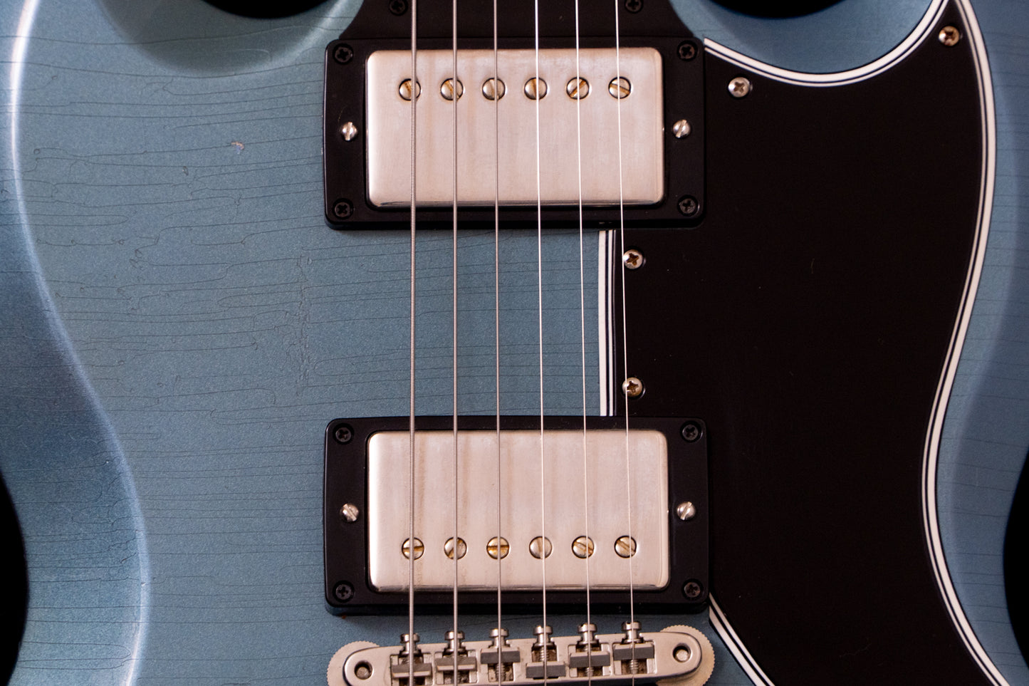 【used】Gibson / Custom Shop Murphy Lab 1961 SG Standard Light Aged /Antique Pelham Blue 2020 3.04kg #201211【TONIQ横浜】