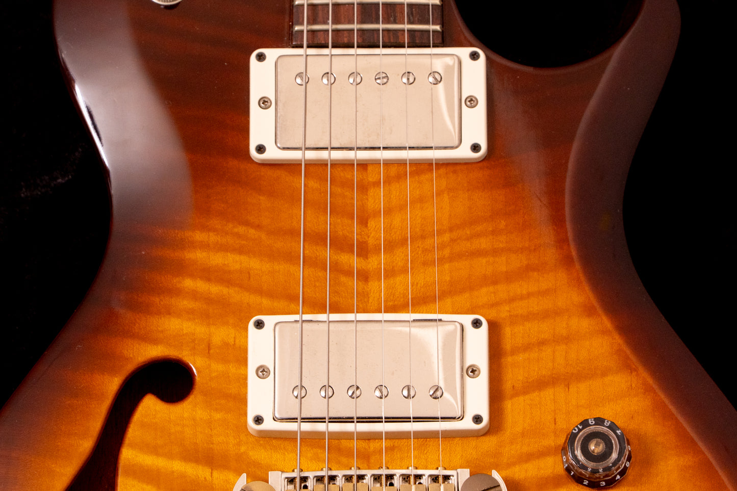 【used】PRS(Paul Reed Smith) / S2 Singlecut Semi-Hollow Violin Amber Sunburst 2019 3.345kg #S2036497【TONIQ横浜】【price included SHIPPING & IMPORT TAX & VAT】