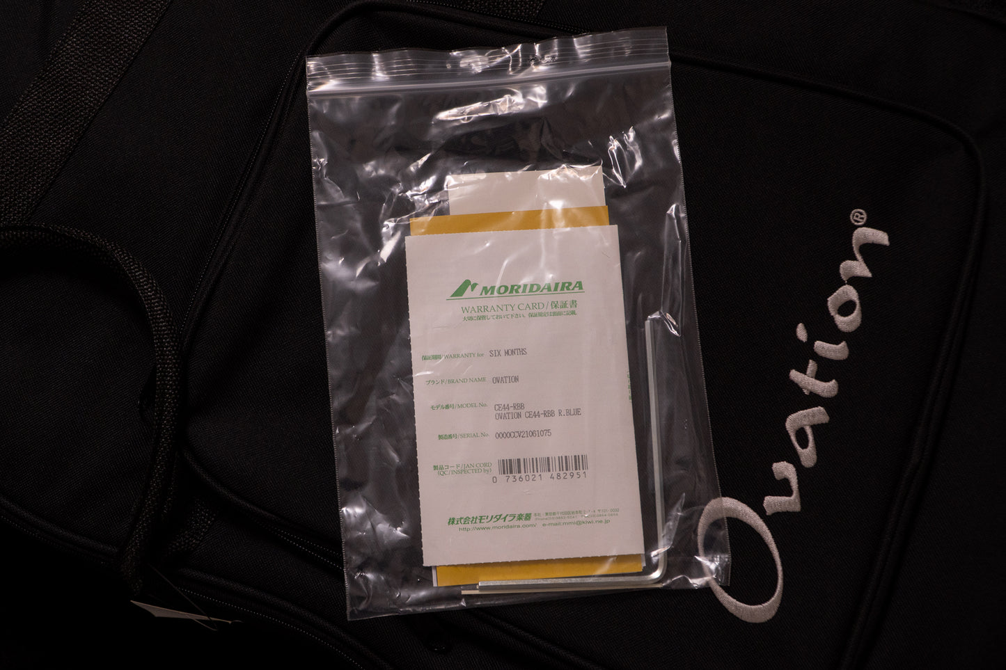 【outlet】Ovation / Celebrity Elite CE44-RBB-G 2.8kg #CCV21061067 【TONIQ横浜】