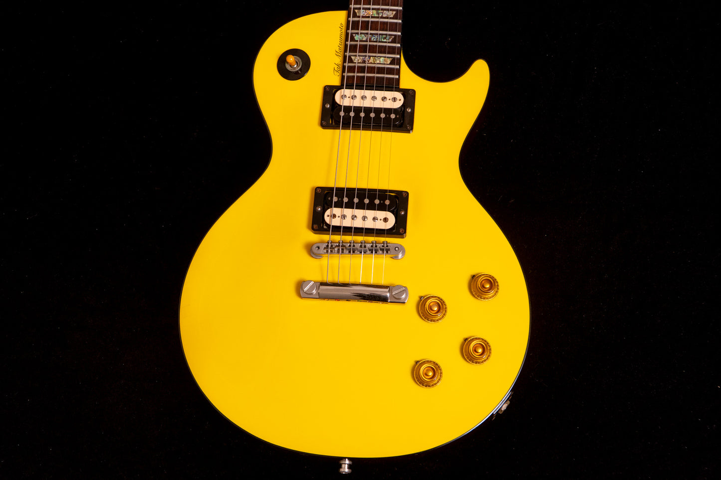 【Used】Gibson / Custom Shop Tak Matsumoto Les Paul Standard Canary Yellow 2018 #TM8121【TONIQ Yokohama】
