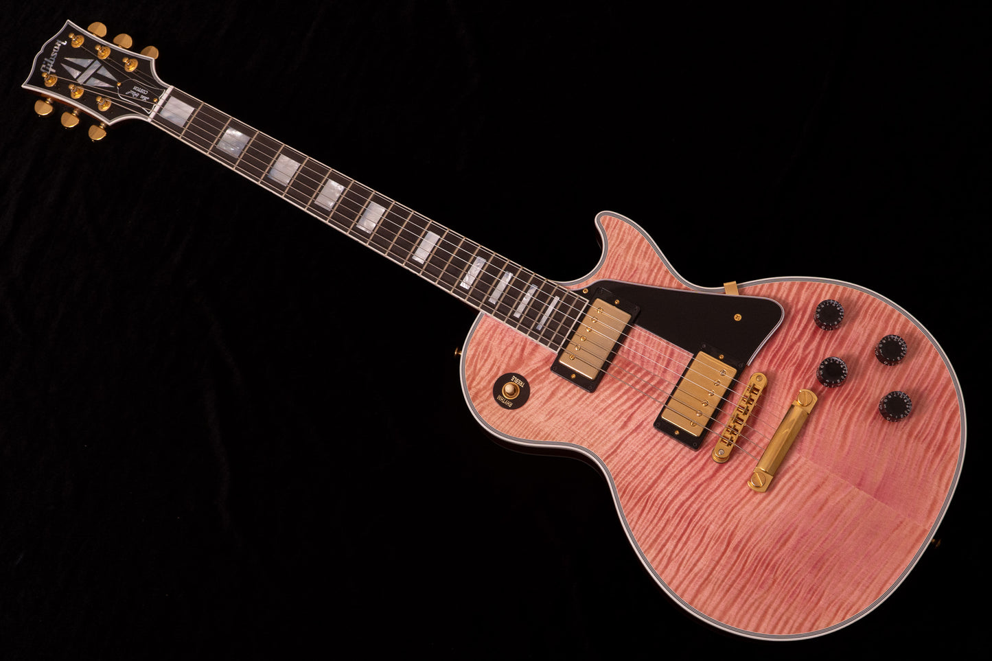 【used】Gibson / Custom Shop Les Paul Custom Figured Top Pink 2023 4.46kg #CS301141【TONIQ横浜】
