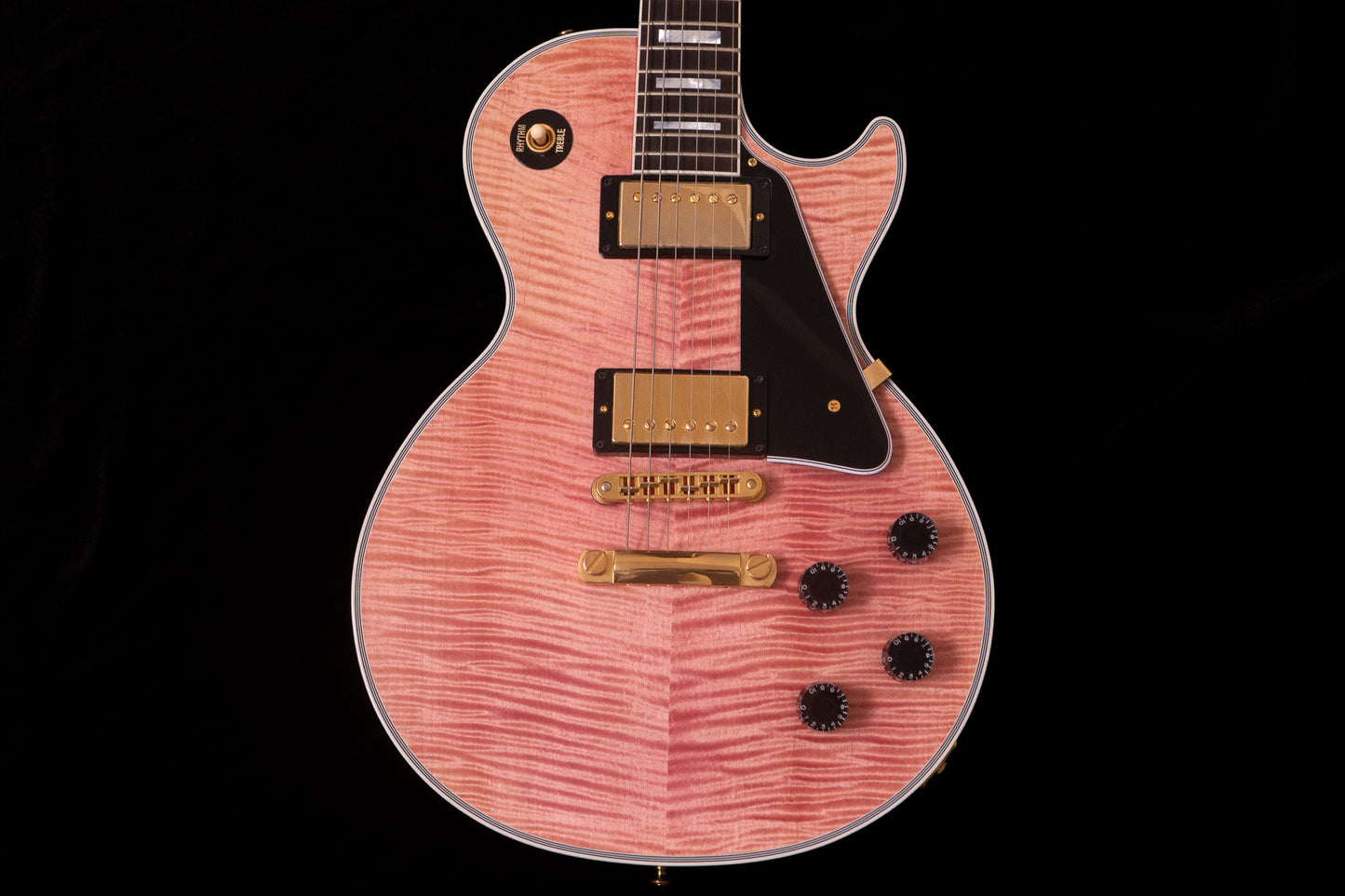 【used】Gibson / Custom Shop Les Paul Custom Figured Top Pink 2023 4.46kg #CS301141【TONIQ横浜】