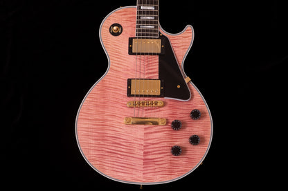 【used】Gibson / Custom Shop Les Paul Custom Figured Top Pink 2023 4.46kg #CS301141【TONIQ横浜】