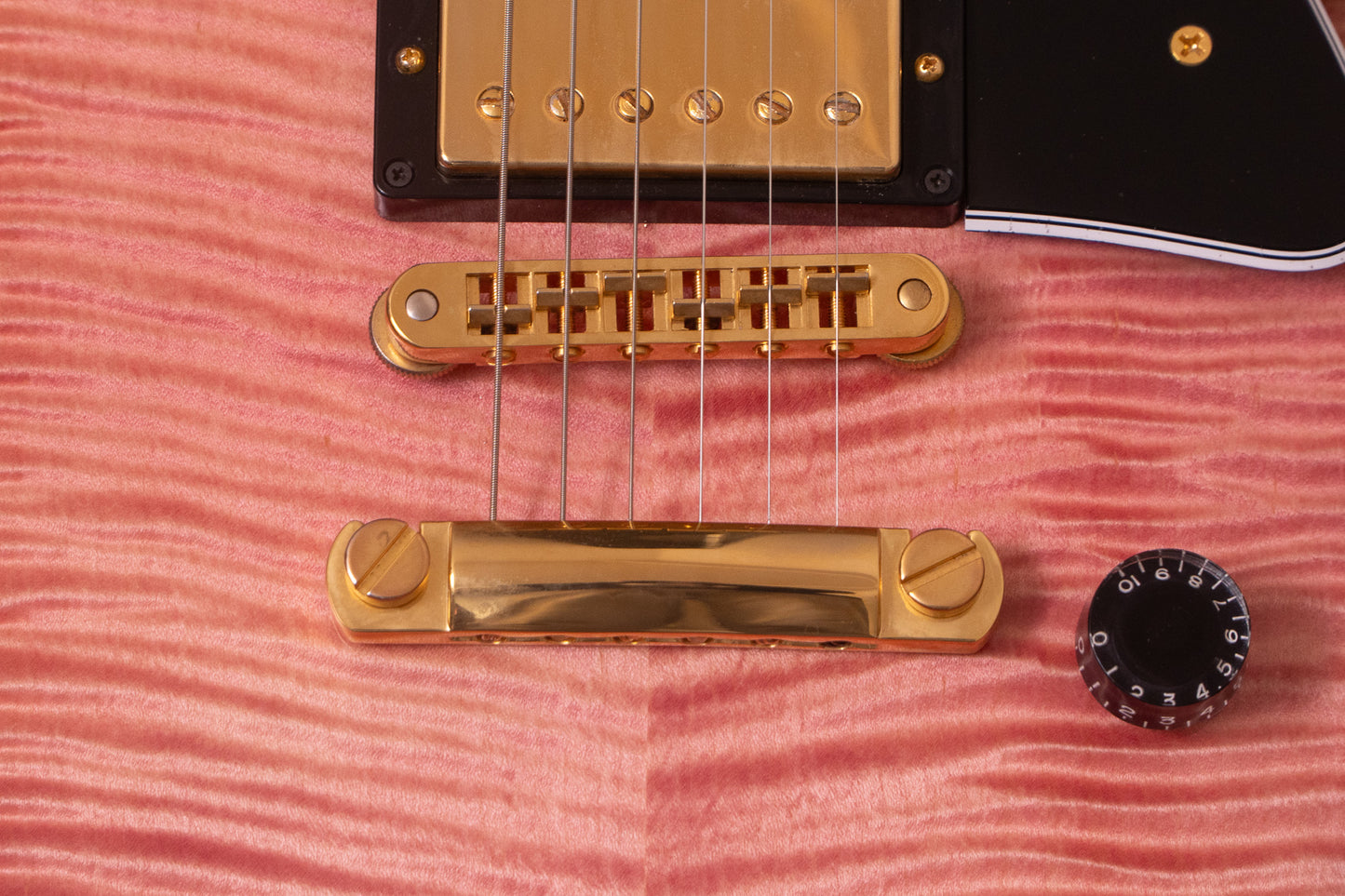 【used】Gibson / Custom Shop Les Paul Custom Figured Top Pink 2023 4.46kg #CS301141【TONIQ横浜】