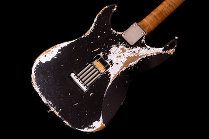 【new】Xotic / XSC-2 Black over Silver Heavy Aged 3.3kg #4161【TONIQ横浜】
