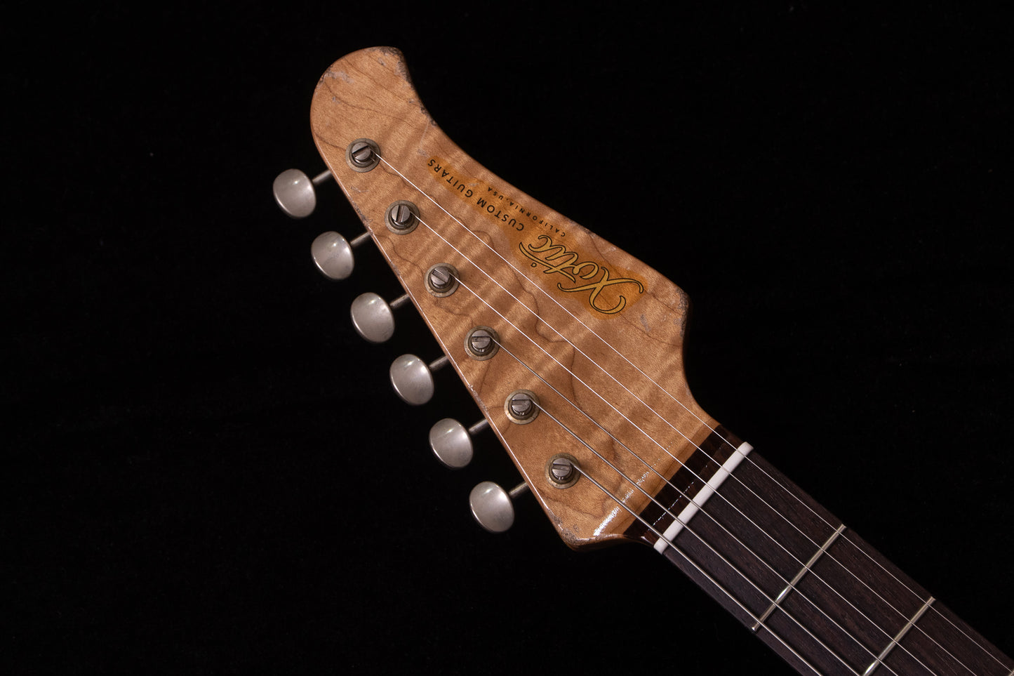【new】Xotic / XSC-2 Black over Silver Heavy Aged 3.3kg #4161【TONIQ横浜】