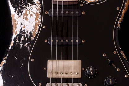 【new】Xotic / XSC-2 Black over Silver Heavy Aged 3.3kg #4161【TONIQ横浜】