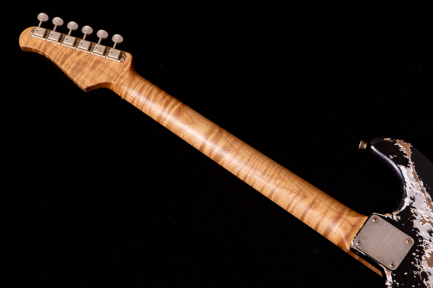 【new】Xotic / XSC-2 Black over Silver Heavy Aged 3.3kg #4161【TONIQ横浜】