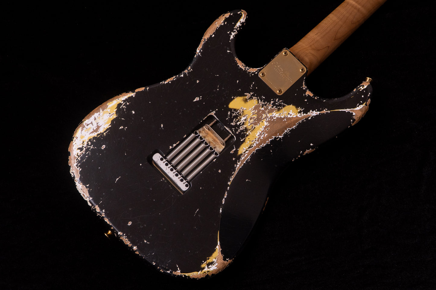 【new】Xotic / XSC-2 Black over Gold Heavy Aged Gold Parts 3.38kg #4160【TONIQ横浜】
