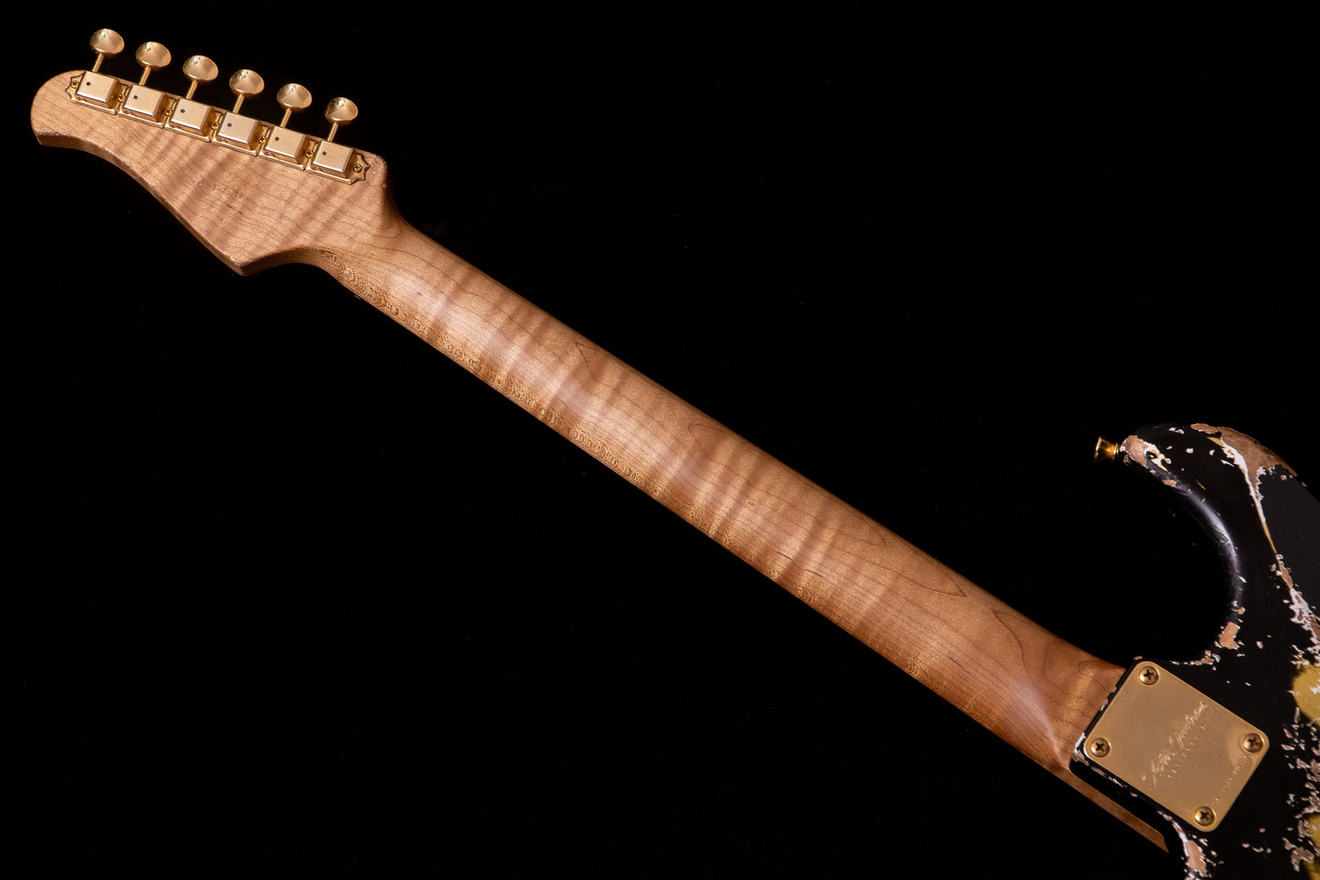 【new】Xotic / XSC-2 Black over Gold Heavy Aged Gold Parts 3.38kg #4160【TONIQ横浜】