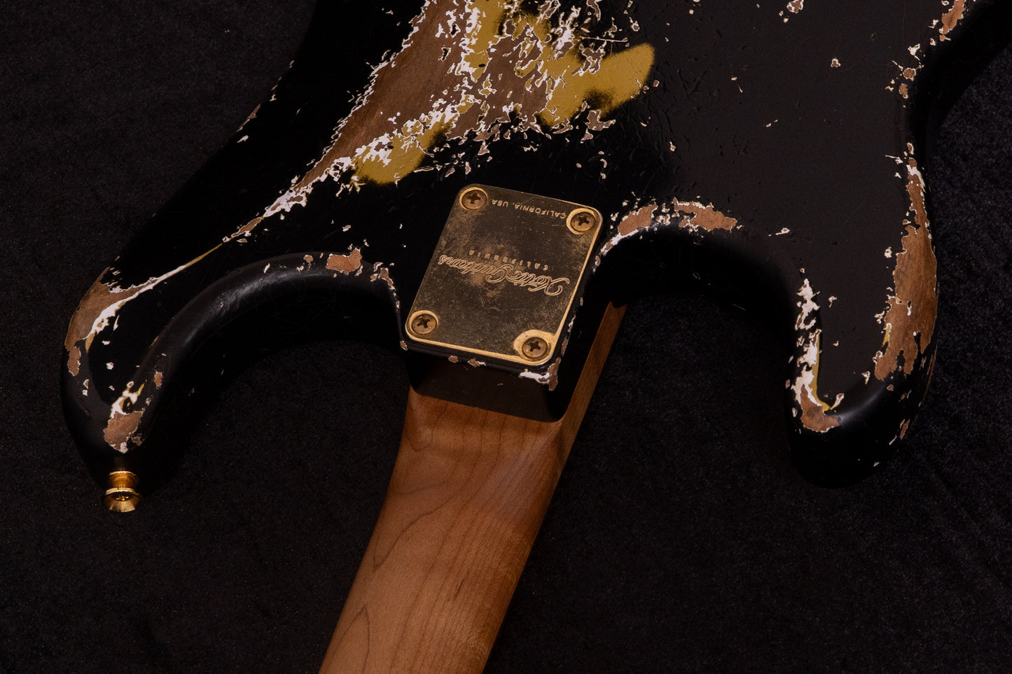 【new】Xotic / XSC-2 Black over Gold Heavy Aged Gold Parts 3.38kg #4160【TONIQ横浜】